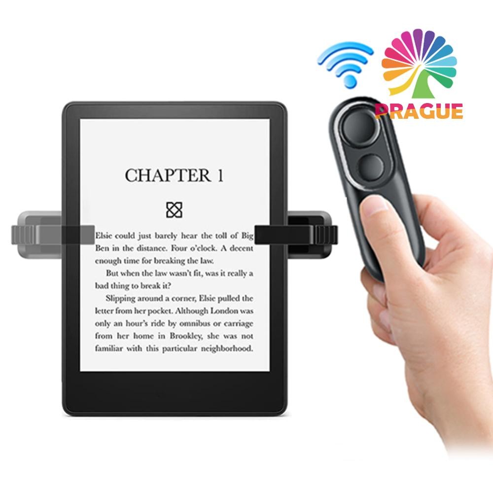 Page Turner Clicker Remote Photo and Video Clicker Page Turner Black สําหรับ Kindle [พราว.th]