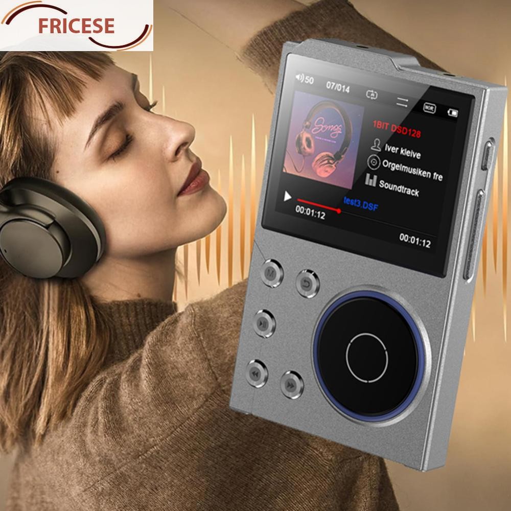 Hifi MP3 Player Lossless DSD เครื่องเล่นเพลงเสียงดิจิตอลรองรับสูงสุด 256GB [Fricese.th]