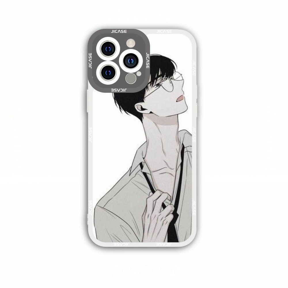 เคสไอโฟน Square Edge Samsung Xiaomi Oppo Manhwa boylove Checkmate Eung vs Lee Soohyun