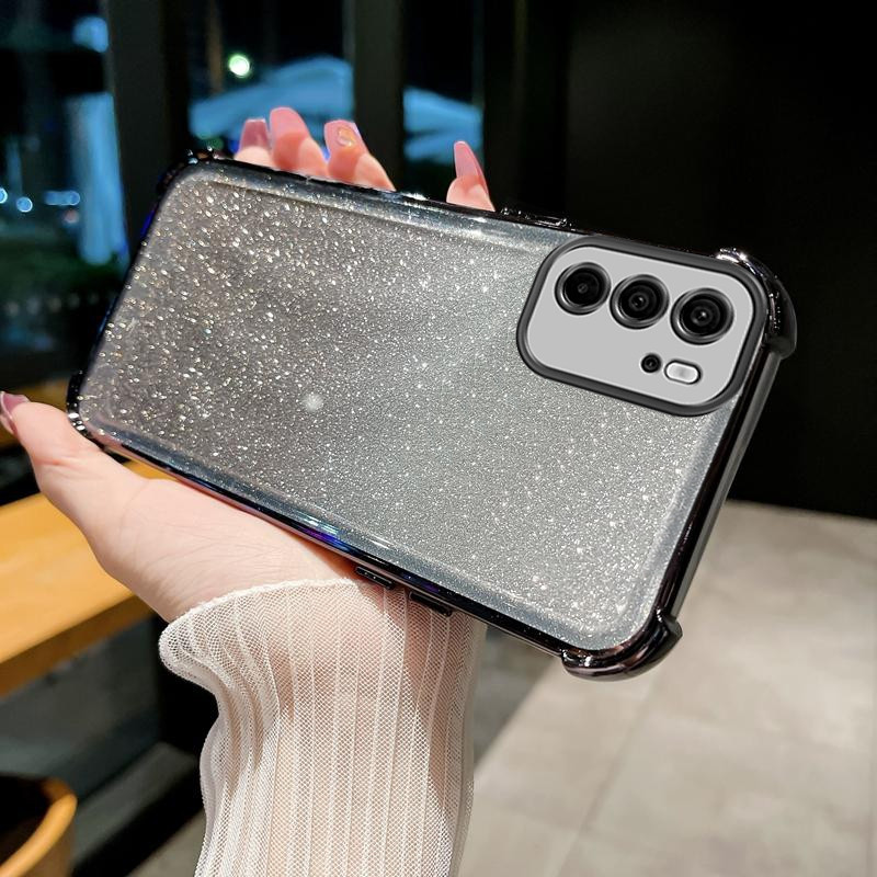 FOR เคส [3 in 1] กรณีสำหรับ OPPO Reno 6 5กรัม OPPO A16 Reno 6Z 5กรัม ren6 Z 5กรัมโทรศัพท์ปลอก softcase ซิลิโคนกันกระแทกปกการออกแบบใหม่ความงามเชือกเส้นเล็กกระจกแต่งหน้าพร้อมตัวยึด sjsfhzj01 - รูปที่ 4