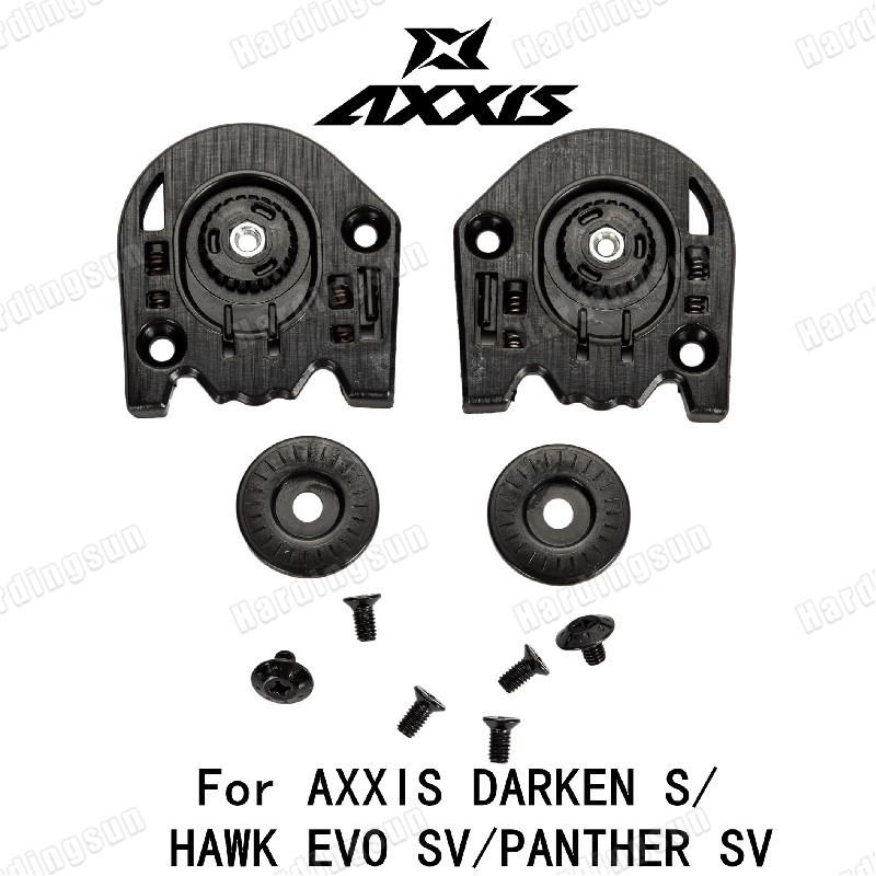Fit axxis DARKENSE HAWK SV HAWK EVO SV หมวกกันน็อค axxis ชิ้นส่วนฐานโล่อุปกรณ์เสริม
