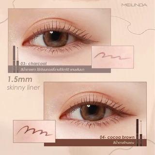 MEILINDA เมลินดา ดินสอเขียนขอบตา ขนาด Skinny Liner 1.5mm MC3120
