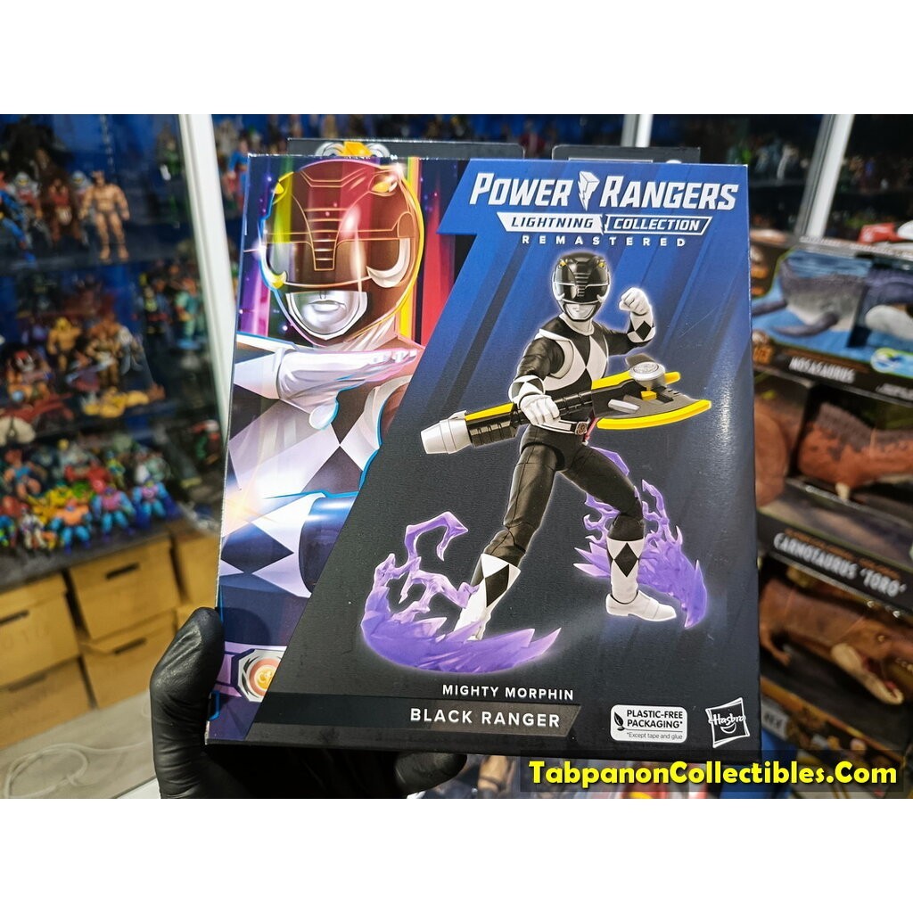 [2023.10] Hasbro Power Rangers Lightning Collection Remastered MMPR Black Ranger 6-Inch Action Figur