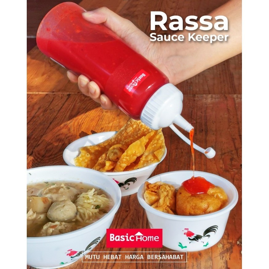 MICTON Lion Star Basic Home Sauce Bottle / Soy Sauce Keeper พลาสติก PP5