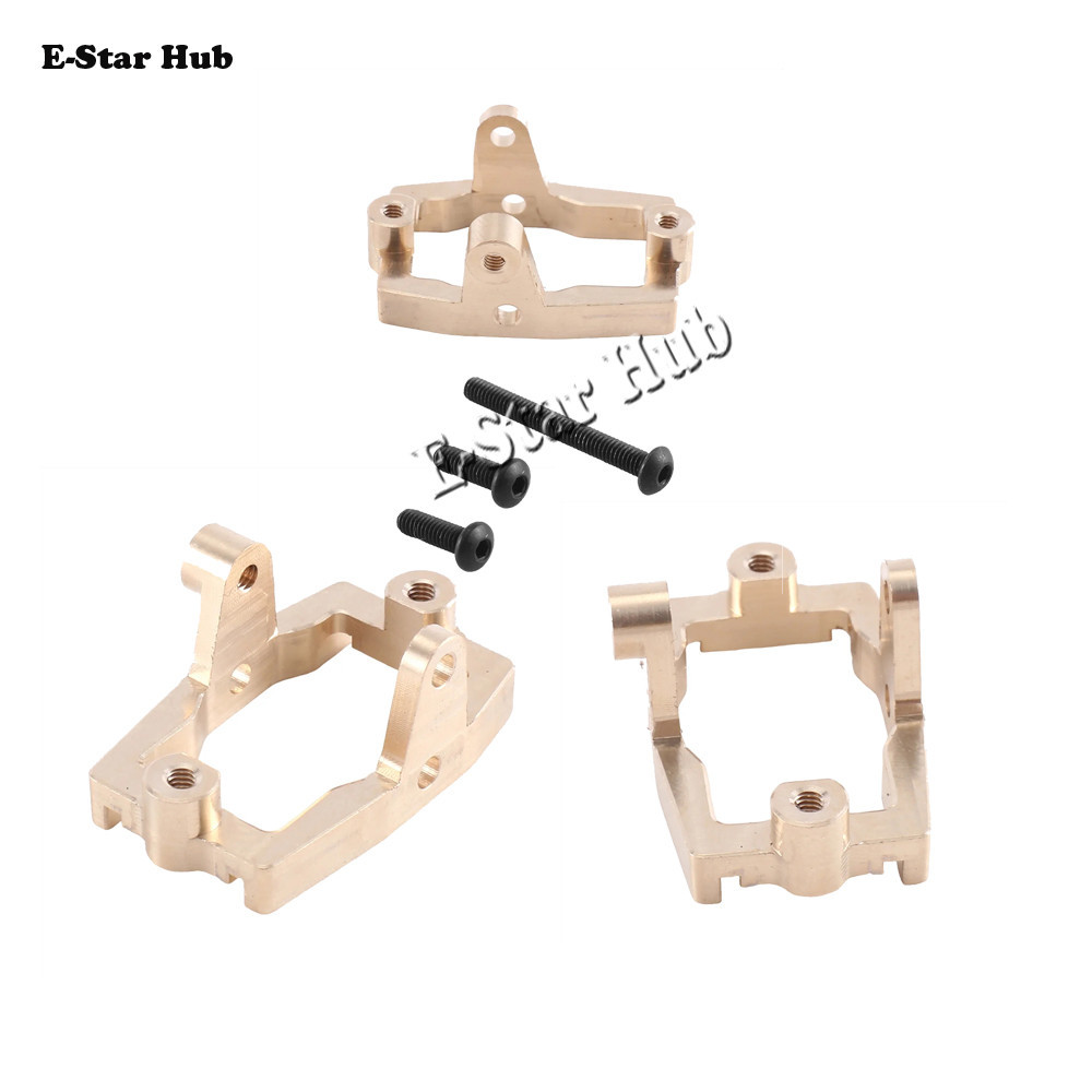 ทองเหลือง Servo Mount 9739 สําหรับ Traxxas Trx4M Trx-4M 1/18 Rc Crawler รถอะไหล่อัพเกรดอุปกรณ์เสริม