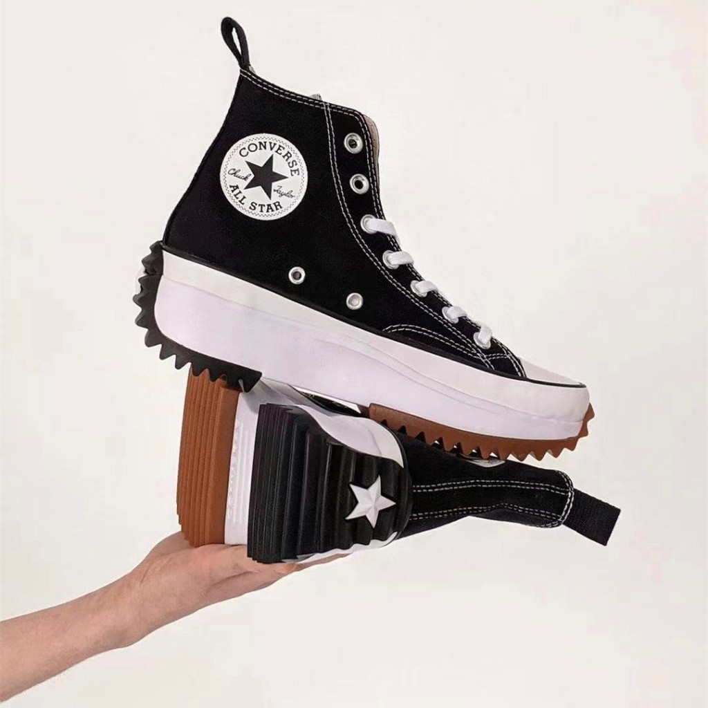 [ลิขสิทธิ์แท้]Converse run Star HIKE Hi black สินค้ามีพร้อมส่ง สินค้าป้ายไทย