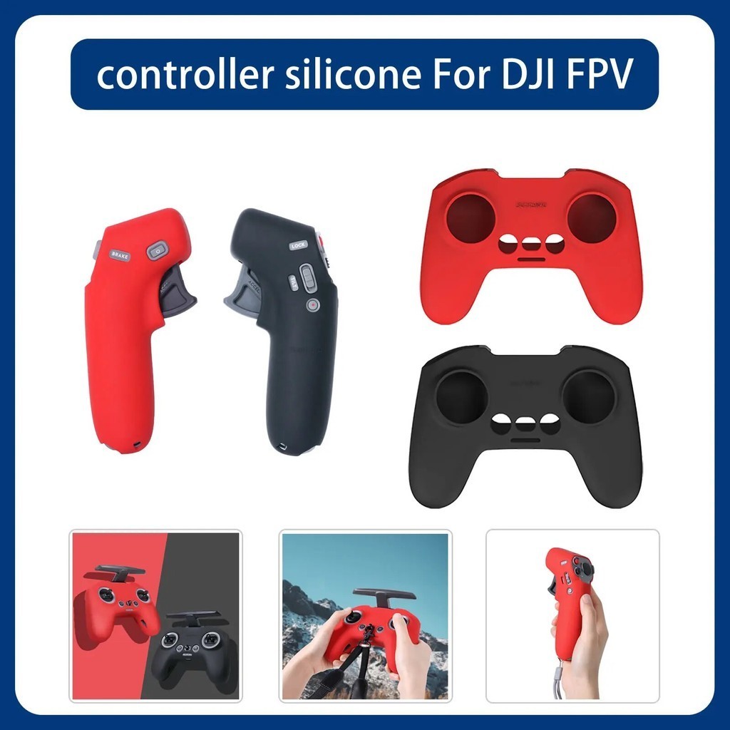 Sunnylife for DJI FPV Remote Controller 2 Silicone Protective Cover Sleeve Scratch-proof