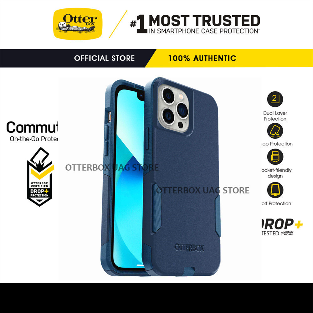 เคส OtterBox รุ่น Commuter Series - iPhone 15 Pro Max / 15 Pro / 15 14 Plus / 15 / 14 13 Pro Max / 14 13 Pro / 14 13 / 13 12 Mini / 12 11 Pro Max / 12 11 Pro / 12 11