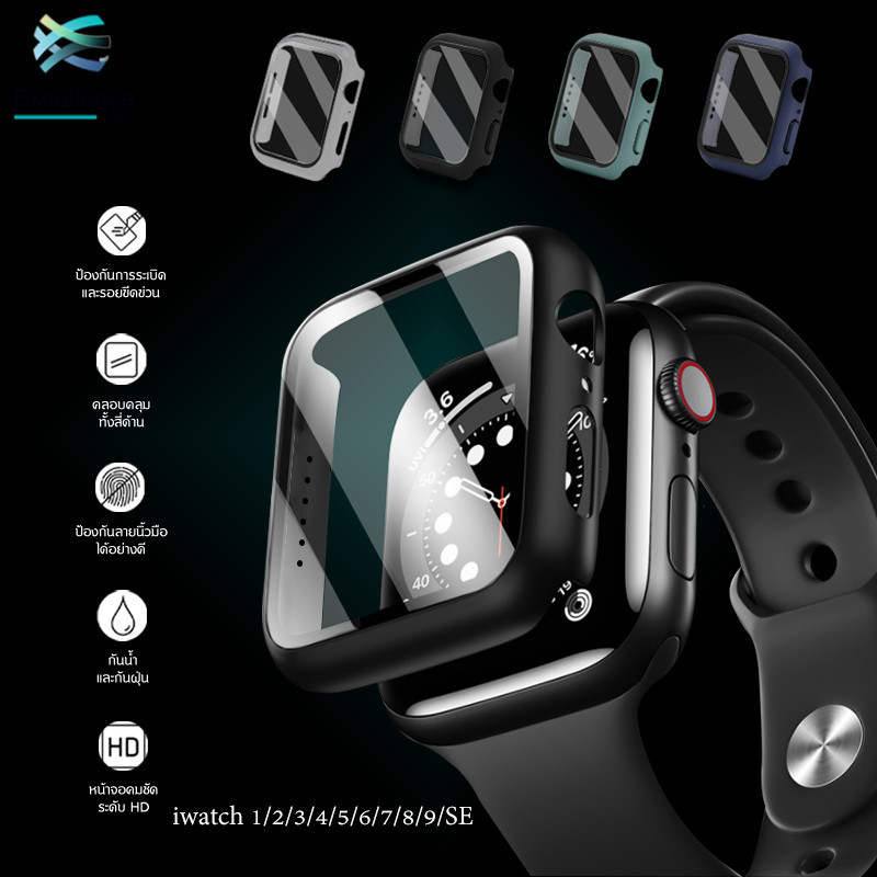 เคส for applewatch สำหรับ AppleWatch 8 case watch 9/8/7/6/5 /4/3/2/1ขนาด 49/41/45mm 38 มม. 40 มม. 42 มม. 44 มม. #A-016