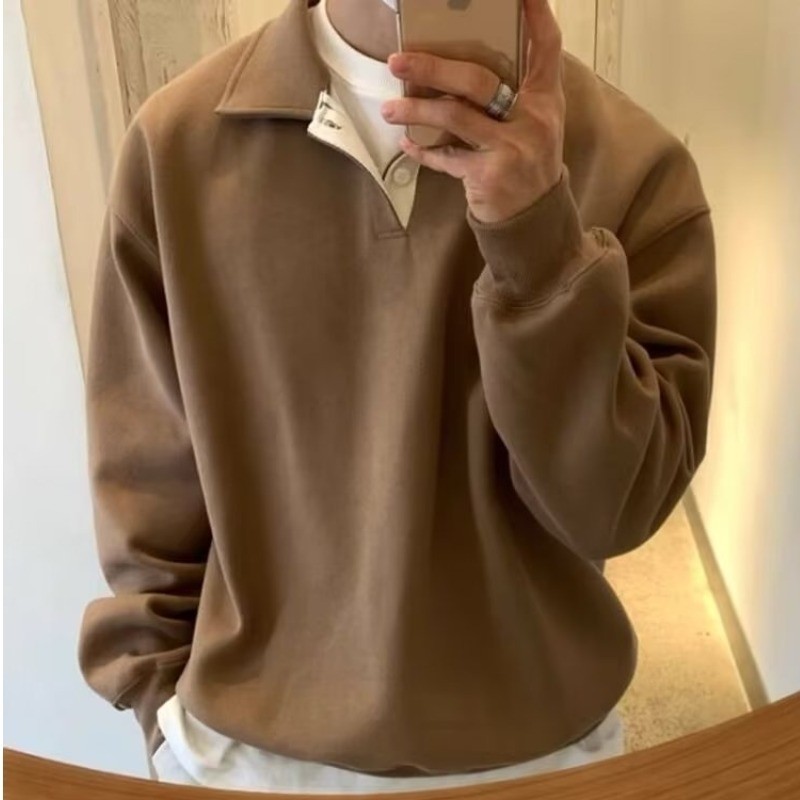 เสื้อกันหนาว แฟชั่นฤดูใบไม้ผลิ และฤดูใบไม้ร่วง สําหรับผู้ชาย