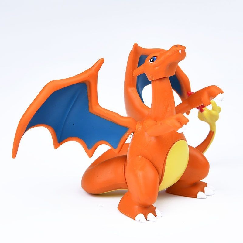 ! #@ Pokémon Pet Elf Pokemon Mega Blastoise Fire-Spraying Dragon Beast Figurine Garage Kits Model