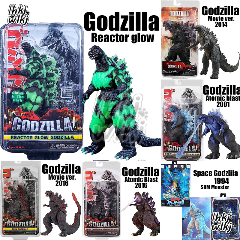 Shin Godzilla Atomic Blast ฟิกเกอร์เครื่องปฏิกรณ์ Godzilla Machinery NECA Reactor Glow 2001 2021 ของเล่น ของขวัญ สําหรับสะสม