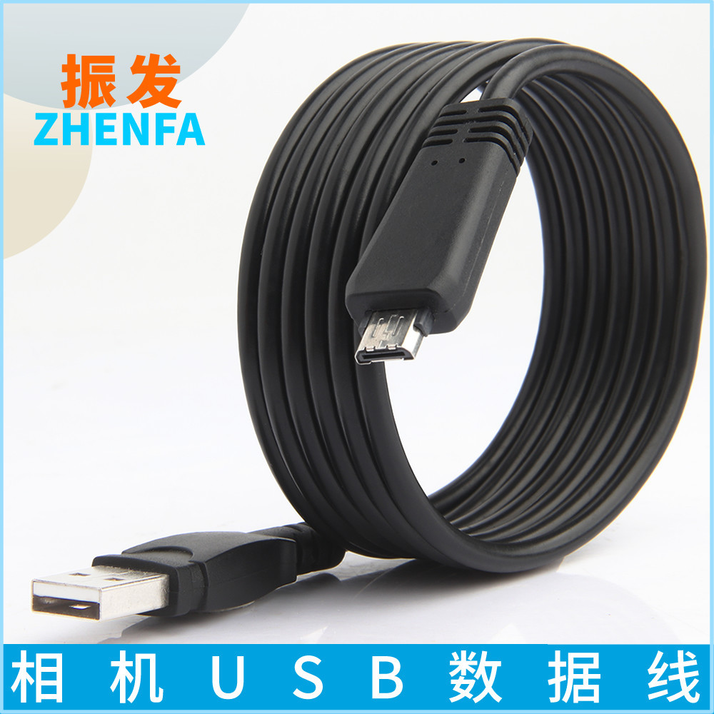 Zhenfa สายชาร์จ USB สําหรับกล้อง Sony DSC-TX20 TX10 TX55 TX66 TX100 HX7 DSC-WX9 WX7 WX30 WX10 HX9