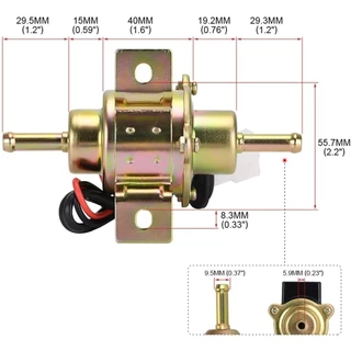 ปั๊มเชื้อเพลิงไฟฟ้าดีเซล เบนซิน 12V EP500-0 สําหรับรถยนต์ 035000-0460 12585-52030 1258552031 Ep500 FP-1010-G