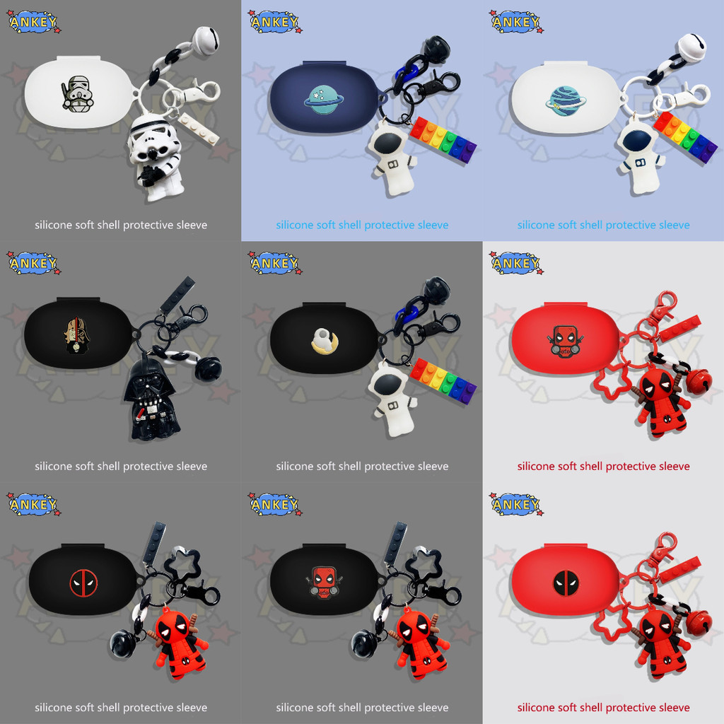 Case For Anker Soundcore Life V30i Space A40 Sport X10 Note E P2 mini Earphone Silicone Case Astrona