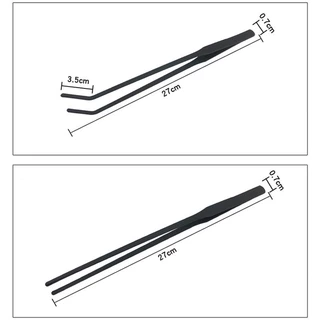 🇹🇭 ถูกสุด💯🥇 ฟอร์เซป forceps แสตนเลส ขนาด 27/38cm ปลายตรงและงอ คีบใช้งานง่าย ทนทาน ปลา forcep กรรไกร ที่เขี่ยปาดดิน