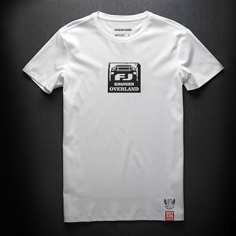 ((ผ้าฝ้ายแท้ พร้อมส่ง) เสื้อยืดคอกลม พิมพ์ลาย Toyota Land Patrol Cool Luze FJ Youth สไตล์ใหม่ สําหรับผู้ชาย ราคา ถูกที่สุด ดีลบีเคเค แกลเลอรีภาพที่ 2
