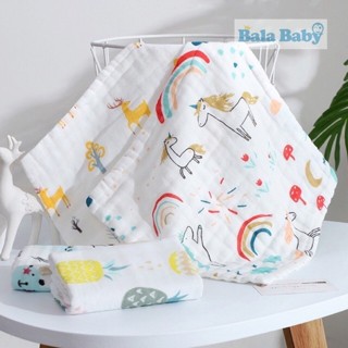 ผ้าเช็ดหน้าเด็ก 25x25 เซนติเมตร อเนกประสงค์ คละลาย ผ้าสาลู ผ…