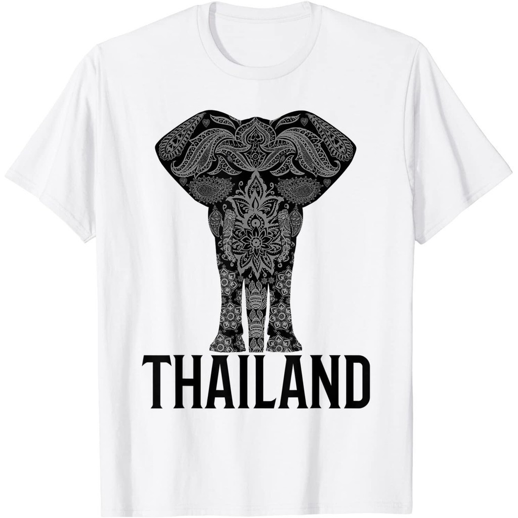 เป็นมงคล ให้เกียรติ ศักดิ์สิทธิ์ Thailand Shirt Thailand Elephant S-5XL