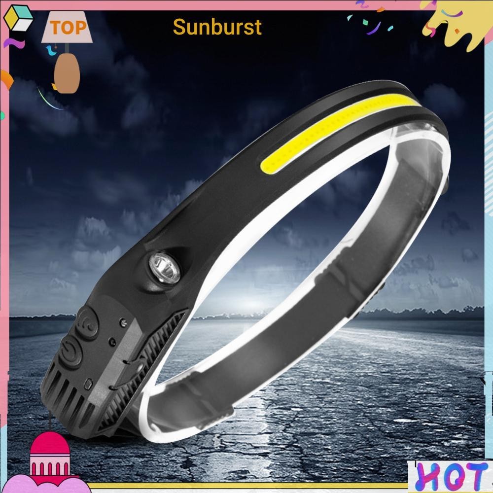 ไฟฉาย Type C กันน้ํา แบบพกพา สําหรับเดินป่า ตกปลา [Sunburst11.th]