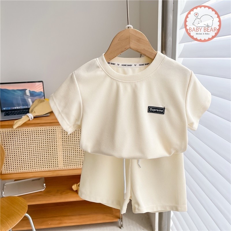 ชุดเซทเด็ก เสื้อผ้าเด็ก  สไตล์เกาหลี เสื้อ+กางเกง อายุ 6เดือน-3 ปี DXT188 - รูปที่ 3