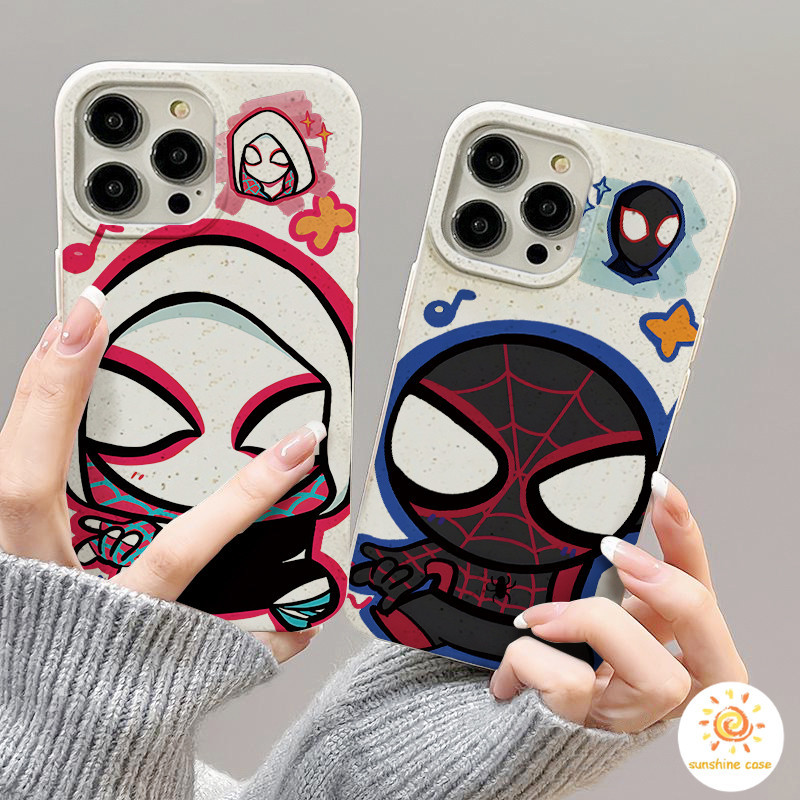 ส่วนลด เคสโทรศัพท์มือถือคู่รักลายแมงมุม สำหรับไอโฟน 11 รูปที่ 2