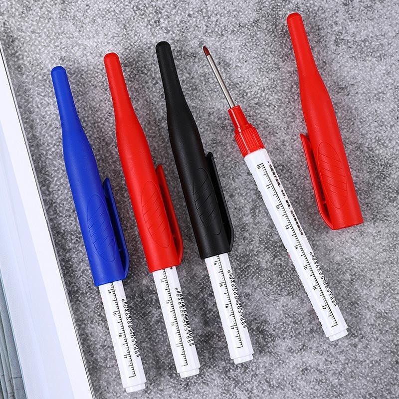 ปากกามาร์กเกอร์ หัวยาว 32 มม. กันน้ํา อเนกประสงค์ สําหรับงานไม้ ห้องน้ํา กระจก กระเบื้อง - รูปที่ 4