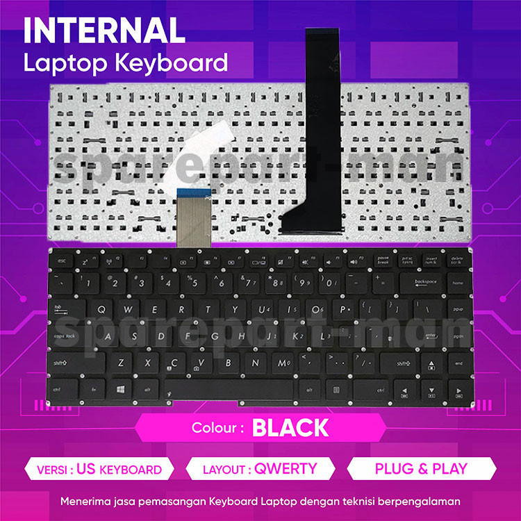 แป้นพิมพ์แล็ปท็อปสําหรับ Asus K46 K46C K46CA K46CM K46CB A46 A46C A46E ori