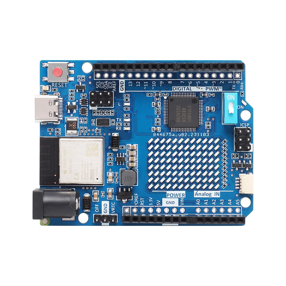 Arduino UNO R4 พร้อมหัวบอร์ด Minima บอร์ดพัฒนา WiFi Arduino R4