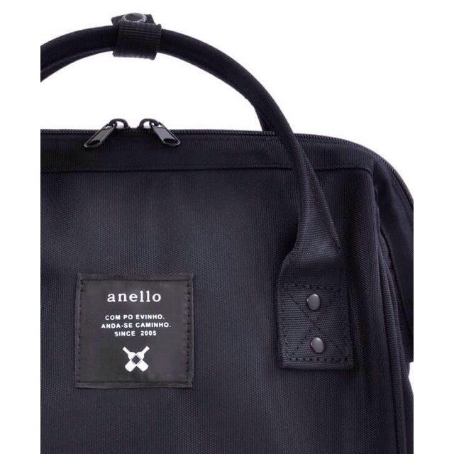 กระเป๋าเป้จุของ กระเป๋าanello limited &amp; labtop all black backpack แท้ 💯