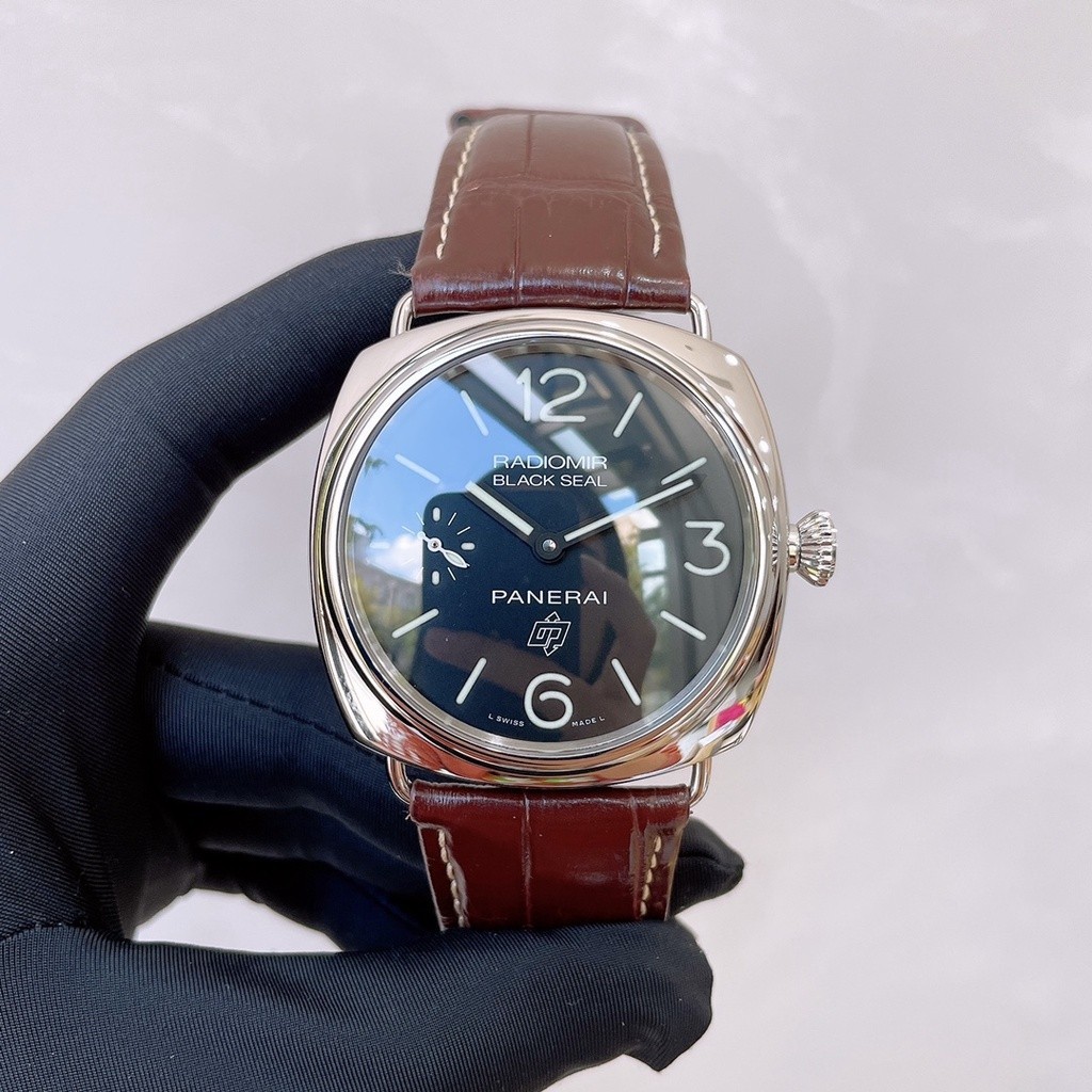 Panerai Panerai Panerai Series 00754 นาฬิกาข้อมือ สายสแตนเลส เส้นผ่าศูนย์กลาง 45 มม. สําหรับผู้ชาย