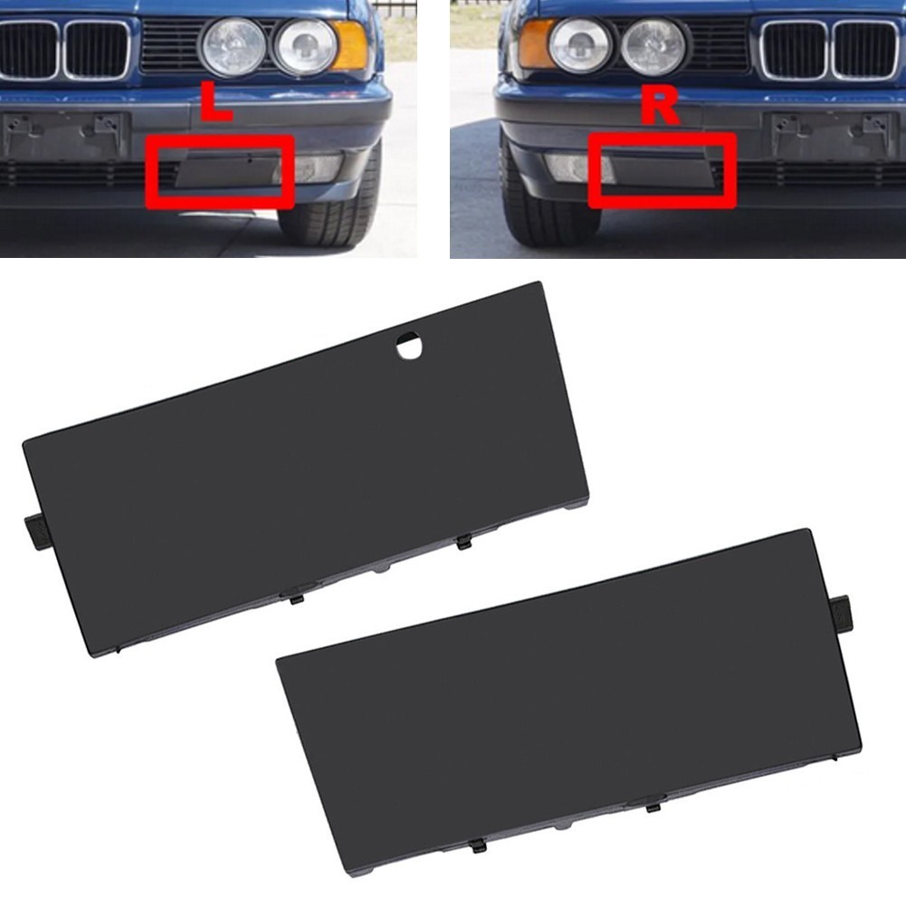 Sunfays ฝาครอบตะขอลากจูง ติดกันชนหน้ารถยนต์ สําหรับ BMW 5 Ser E34 530i 540i 535i 1989-1995