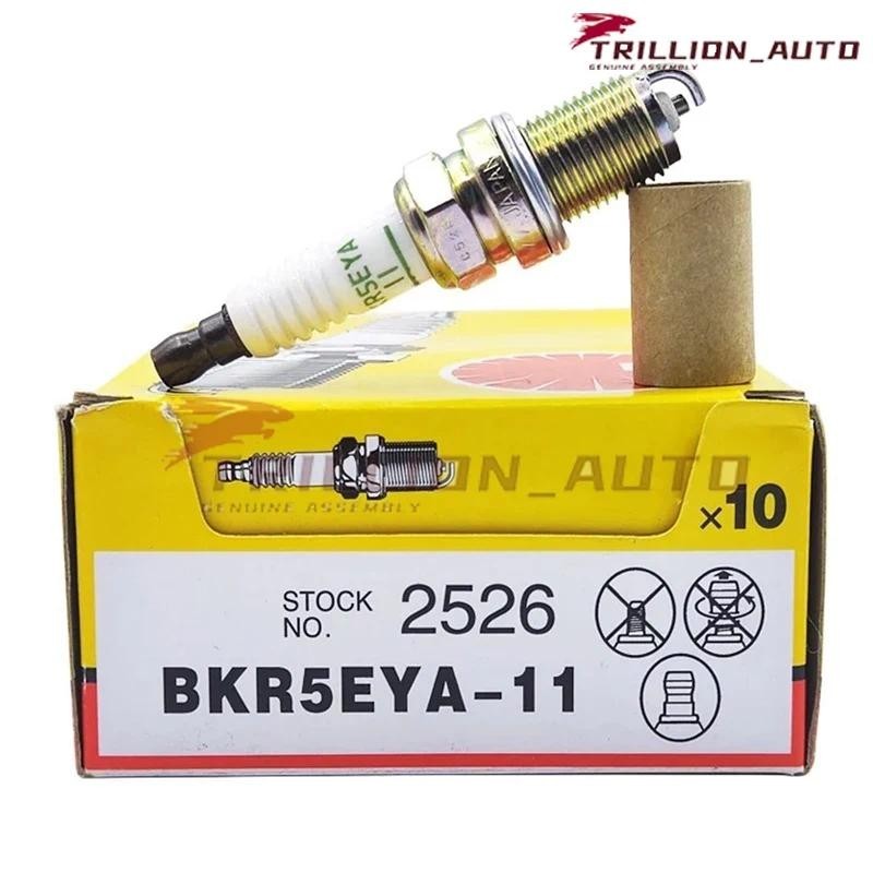 หัวเทียน BKR5EYA-11 สําหรับ Toyota ALMERA PRAIRIE ALPHARD AVENIR CAMRY YARIS COROLLA RAV 4 1 ชิ้น 4 