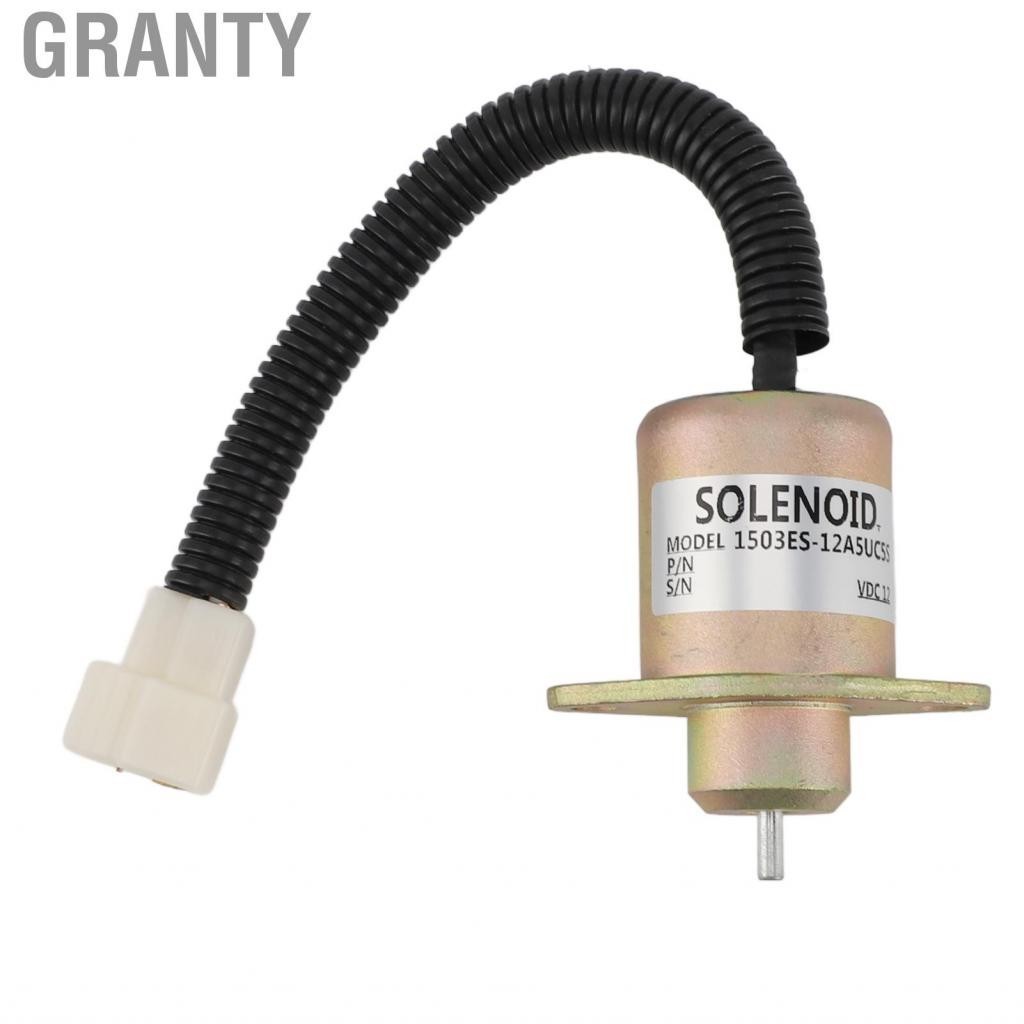Granty 12V Fuel Shut Off Solenoid Valve 1503es Generator Shutdown Stop