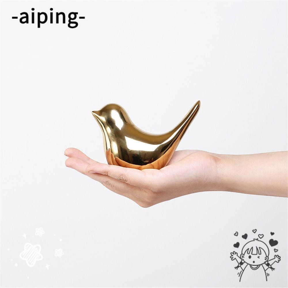 Aiping ภาพพื้นหลังเซรามิค รูปนก สไตล์นอร์ดิก สําหรับตกแต่งบ้าน