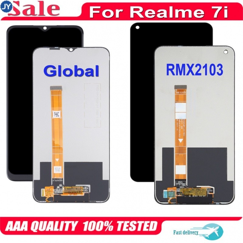 【พร้อมส่ง】ของแท้ หน้าจอสัมผัส LCD 6.5 นิ้ว สําหรับ realme 7i global rmx2193 realme 7i rmx2103