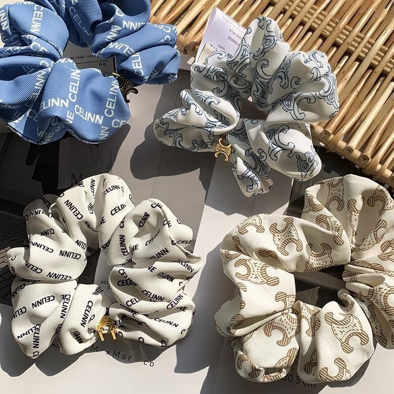 ผ ้ าไหมหม ่ อนขนาดใหญ ่ ลําไส ้ ผมห ่ วงหรูหราสไตล ์ ผ ้ าไหม Headstring ขนาดเล ็ กและ High end ตัวอักษรเชือกผมอุปกรณ ์ เสริม
