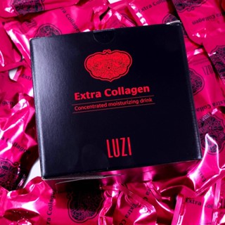 Luzi extra collagen 30 ซอง คอลลาเจนสดชนิดดื่ม การันตีด้วยราง…