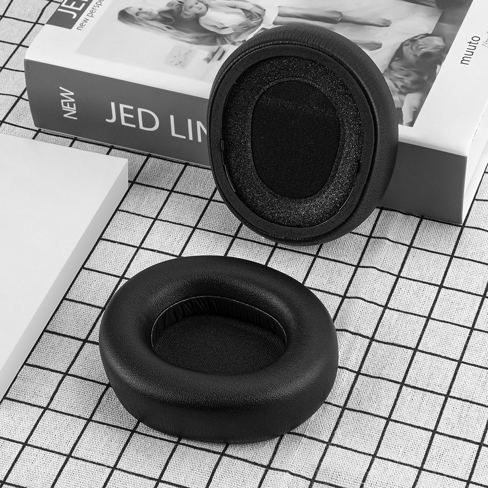 หนังโปรตีนเปลี่ยนแผ่นรองหูฟังแผ่นรองหูฟังถ้วยเบาะสําหรับ SteelSeries Arctis Nova Pro หูฟังไร้สายชุดหูฟังเกม