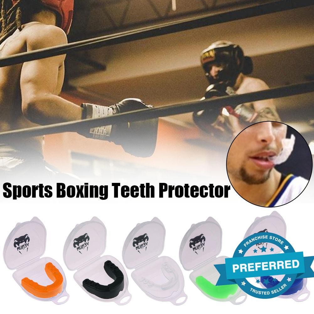Mouth Guard Sport Tooth Protect Boxing Football Basketball Kid Muay Mouth Protection Thai Adult G2b1