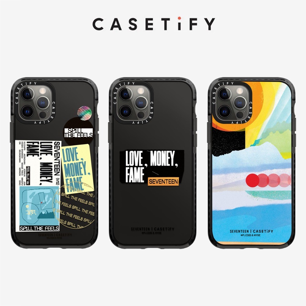 SEVENTEENเคสโทรศัพท์นุ่มสีดําทั้งหมดสําหรับiPhone 17 Pro Max 17Air 16ProMax 16 15 14 13 12 11 Pro Maxกรณีคลุมทั้งหมดปลอกปกป้องปกอ่อน