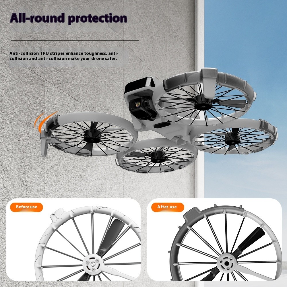 สําหรับ DJI Flip ใบพัด CRASH Protector สําหรับ DJI Flip CRASH แหวนสําหรับ DJI Flip Case CRASH Strip 