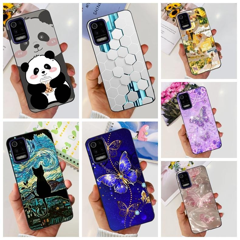 สําหรับ LG K52 2020 ปลอกน่ารักพิมพ์ Soft Slim Fundas โทรศัพท์ปกหลังสําหรับ LG K 52 K52 LMK520 กรณี C