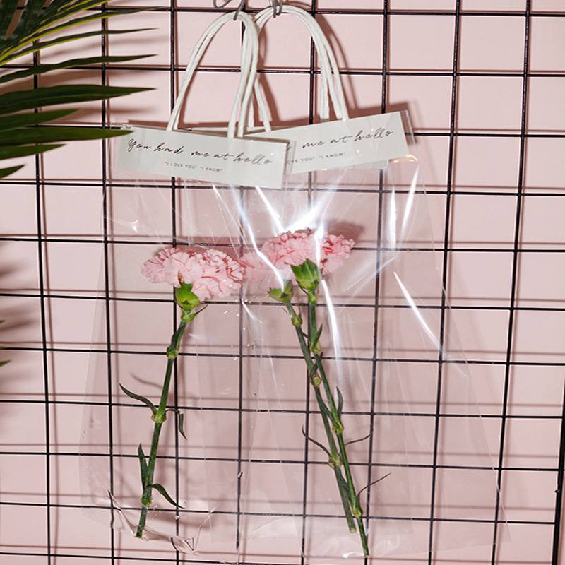BOUQUET BAG/ดอกไม้พลาสติก BOUQUET MOTHERS วัน/พลาสติกใสสําหรับ BOUQUET/ถาดสําหรับดอกไม้ BOUQUET