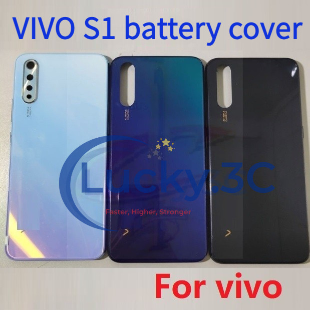ฝาหลังสําหรับ vivo S1 1907 V1907 ฝาหลังเปลี่ยน vivo s1 ฝาครอบแบตเตอรี่