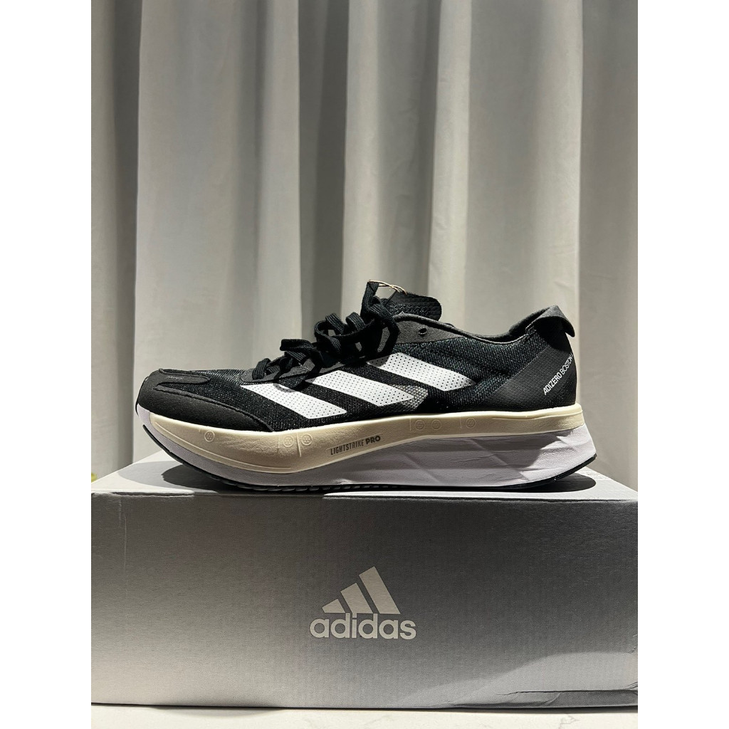 adidas Adizero Boston 11 men รองเท้าวิ่งน้ำหนักเบารองเท้าผ้าใบระบายอากาศรองเท้ากีฬามาราธอน  คลาสสิก