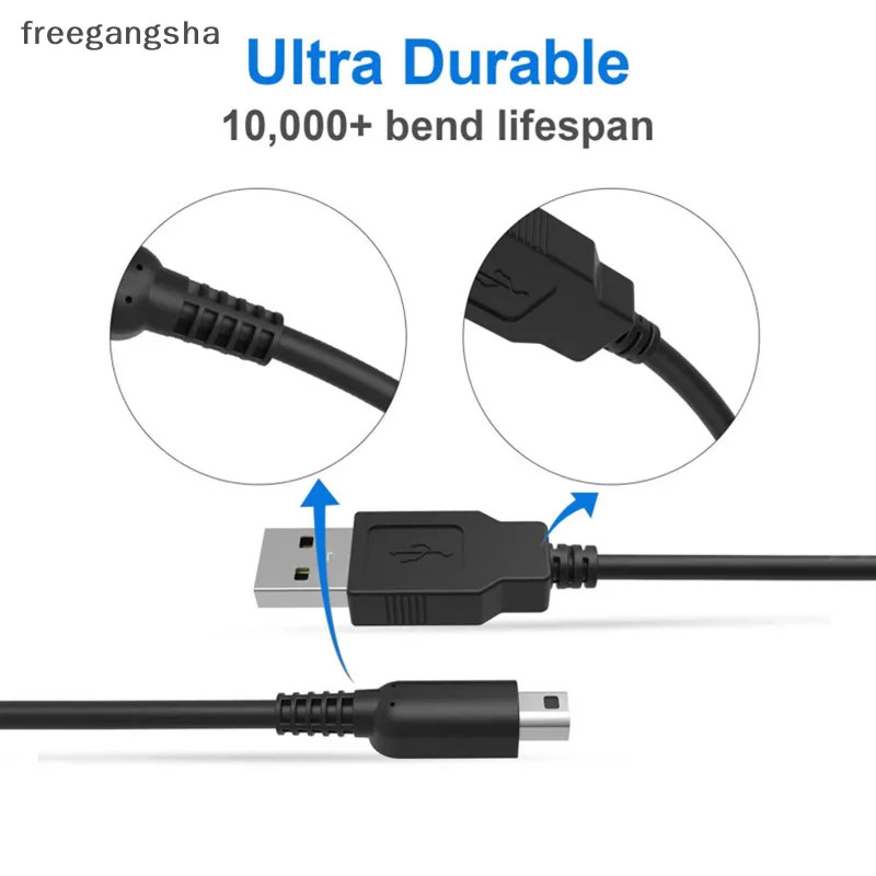 [FREG] สายชาร์จ USB 3DS สําหรับ Nintendo New 3DS XL New 3DS 3DS XL 3DS New 2DS XL New 2DS 2DS XL 2DS