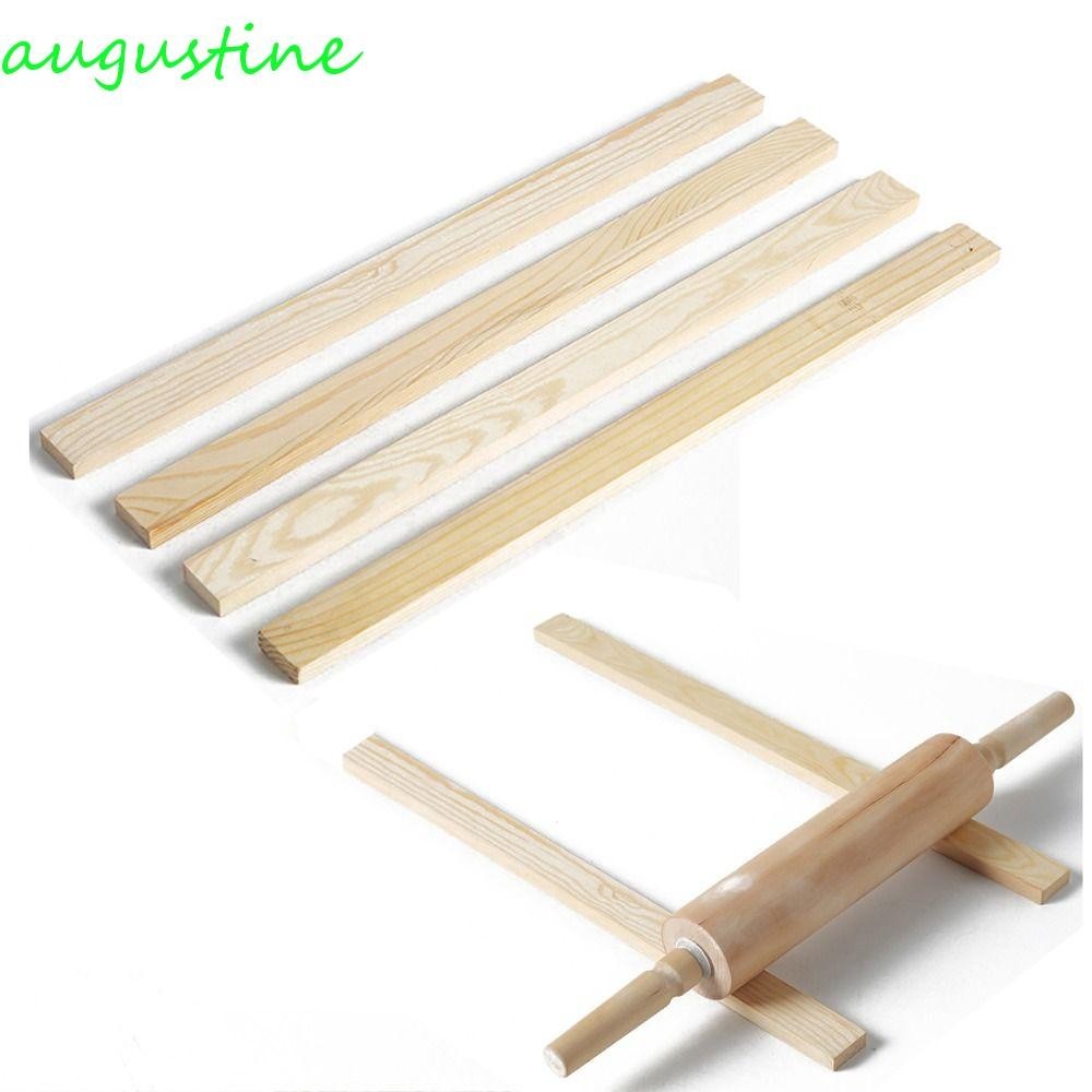 Augustine ลูกกลิ้งโคลน เซรามิค หลายขนาด ปลอดภัย สําหรับทําเครื่องปั้นดินเผา DIY 2 ชิ้น