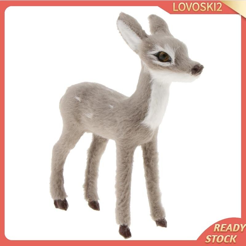 [LOVOSKI2] ตุ๊กตากวางจําลอง ของเล่นคริสต์มาส สําหรับตกแต่งบ้าน