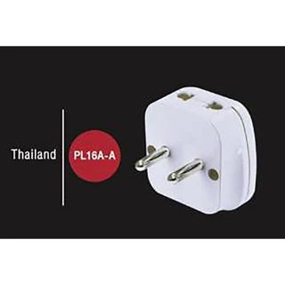 [ 1ชิ้น ] ปลั๊กแปลง Toshino PL16A Series 16A 3600W ปลั๊กแปลง 2 in 1 2ขาและ3ขา เต้ารับนานาชาติ ผลิตจากวัสดุไม่ลามไฟ 36...